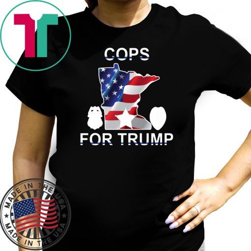 Offcial Lt Bob Kroll Cops for Trump Tee Shirt