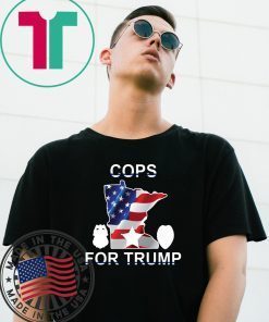 Offcial Lt Bob Kroll Cops for Trump Tee Shirt