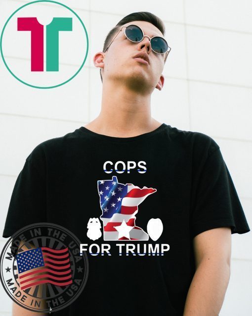 Offcial Lt Bob Kroll Cops for Trump Tee Shirt