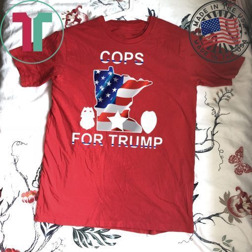 Official Cops for trump red wisconsin cop T-Shirt