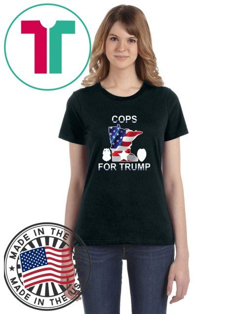 Official Cops for trump red wisconsin cop T-Shirt