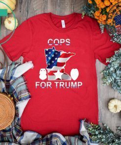 Official Cops for trump red wisconsin cop T-Shirt