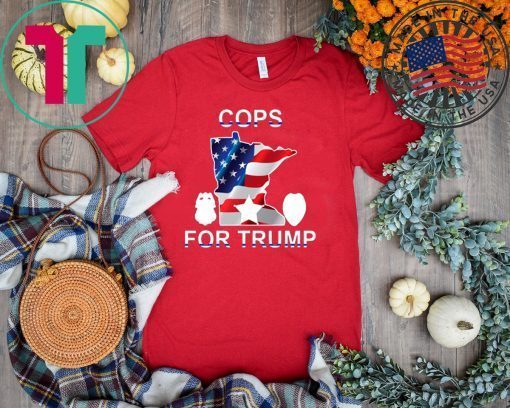 Official Cops for trump red wisconsin cop T-Shirt