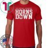 Oklahoma Sooners Horns Down Shirt