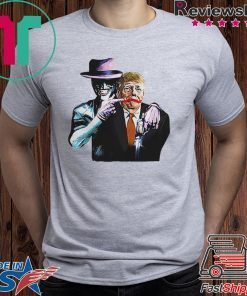 POKER SMILE PAINTING DONALD TRUMP SHIRT