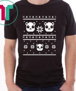 Panda Bear ugly Christmas T-Shirt