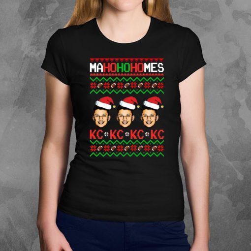 Patrick Mahomes MaHOHOHOmes Christmas T-Shirt