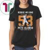 Pete Alonso Rookie Home Run King shirt