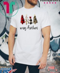 Plaid Christmas Trees T-Shirt