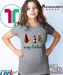 Plaid Christmas Trees T-Shirt