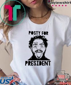 Post Malone Posty For President Shirt