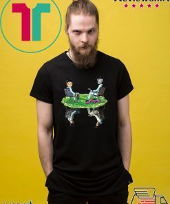 RICK AND MORTY CROSSOVER WALTER AND JESSE BREAKING BAD SHIRT