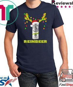 Offcial Reinbeer White Claw Natural Lime Reindeer Light Tee Shirt