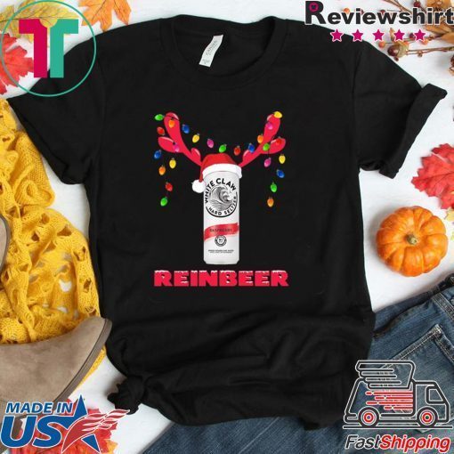 Reinbeer White Claw Raspberry Reindeer Light 2020 T-Shirt