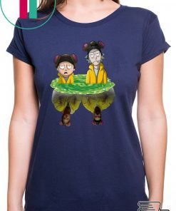 Rick And Morty Water Mirror Breaking Bad Shirt