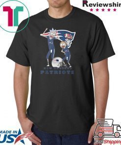 Rick and morty new england patriots shirt