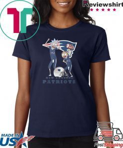 Rick and morty new england patriots shirt