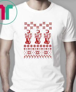Robot Ugly Christmas T-Shirt