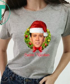 Saint Nicolas Cage Christmas T-Shirt