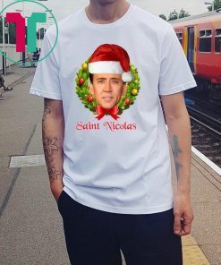 Saint Nicolas Cage Christmas T-Shirt