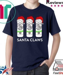 Santa Claws shirt White Claw T-Shirt