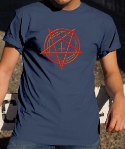 Satanic Pentagram Halloween Pentagram Symbol T-Shirt