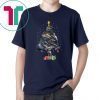 Star wars ships christmas tree shirt