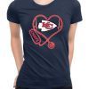 Stethoscope kansas city chiefs nfl shirt