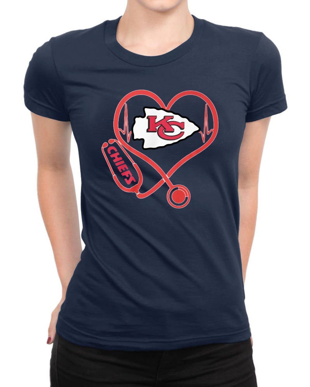 Stethoscope Heart Kansas City Chiefs