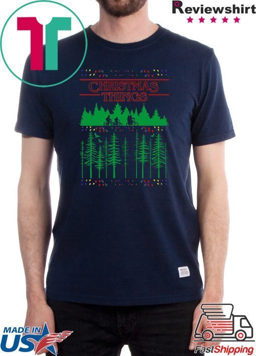 Stranger Things Christmas things T-Shirt