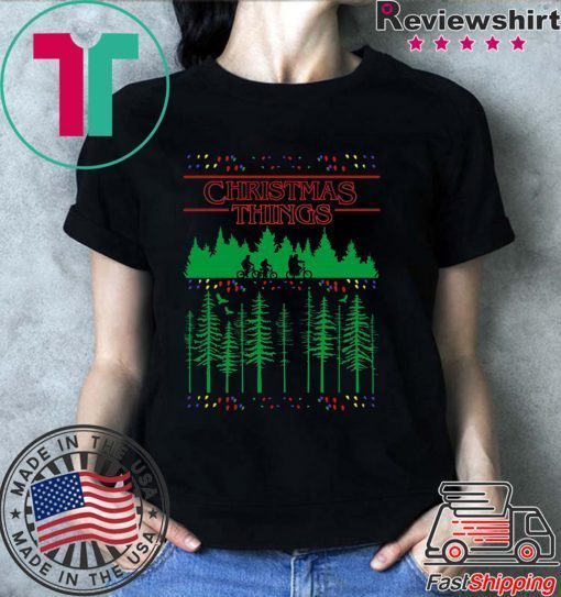 Stranger Things Christmas things T-Shirt