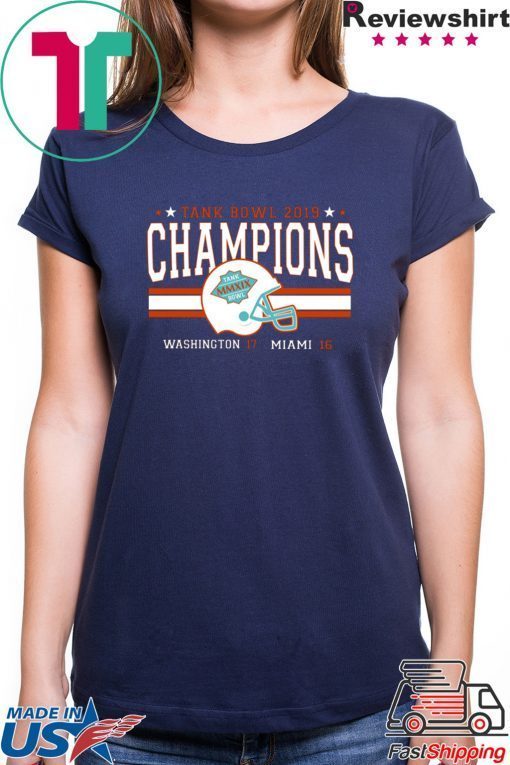 Tank Bowl Champs 2019 Shirt