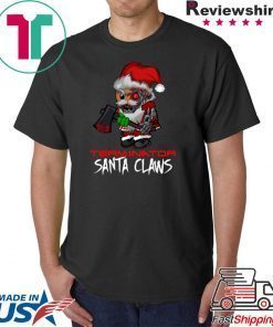 Terminator Santa Claws Christmas Shirt