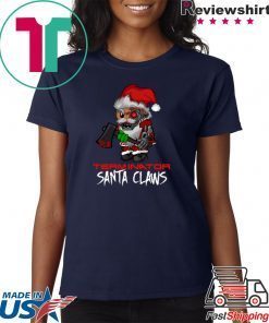 Terminator Santa Claws Christmas Shirt