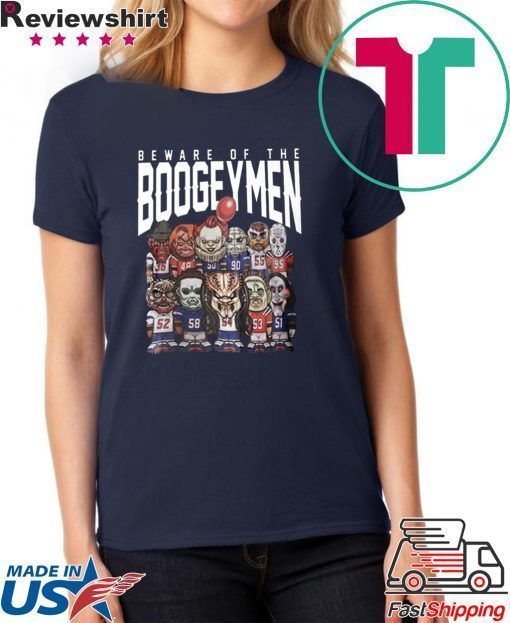 Beware Of The Boogeymen Patriots Defense T-Shirts