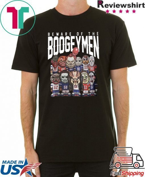 Beware Of The Boogeymen Patriots Defense T-Shirts