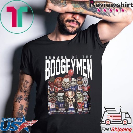 The Beware Of The Boogeymen Patriots Defense 2020 Shirt