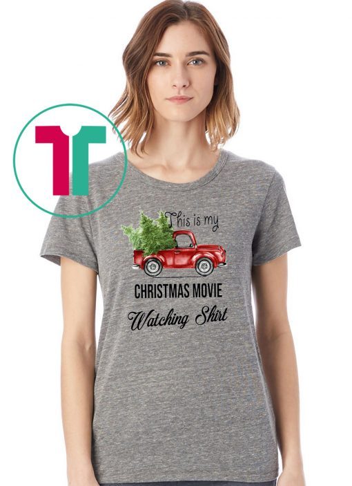 This Is My Christmas Movie Watching T-Shirt