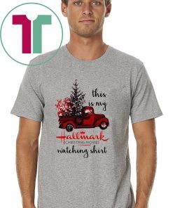 This is my Hallmark christmas movies watching shirt jersey shirt