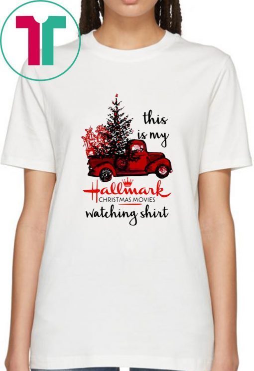 This is my Hallmark christmas movies watching shirt jersey shirt