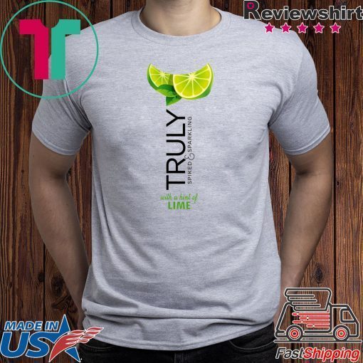 Truly Hard Seltzer Lime Halloween costume shirt