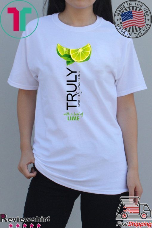 Truly Hard Seltzer Lime Halloween costume shirt