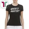 Donald Trump Where's Hunter 2020 Tee Shirt