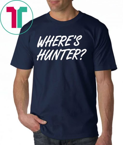 Donald Trump Where's Hunter 2020 Tee Shirt