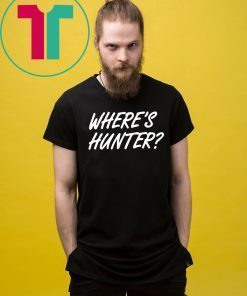 Offcial Trump Where’s Hunter T-Shirt