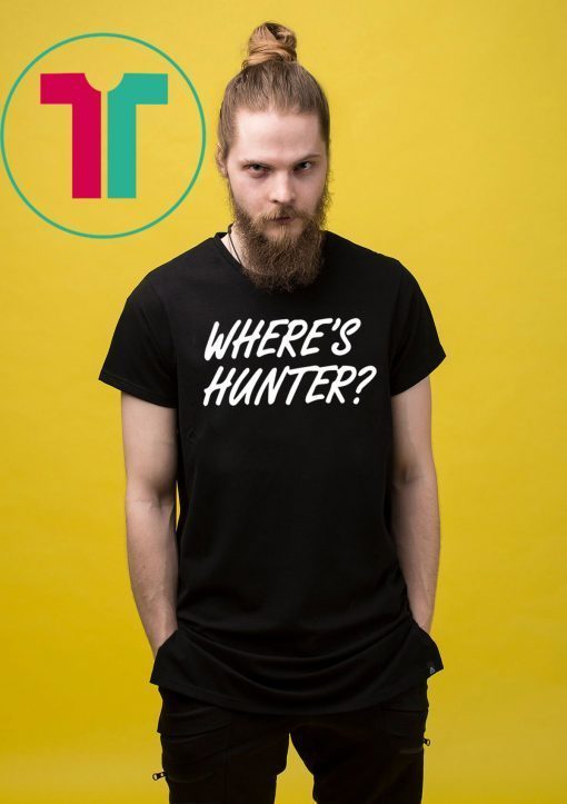 Offcial Trump Where’s Hunter T-Shirt