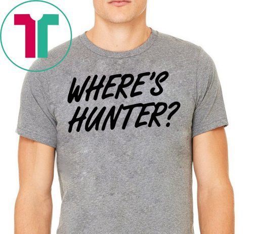 Trump Campaign Selling 'Where's Hunter?' T-Shirts