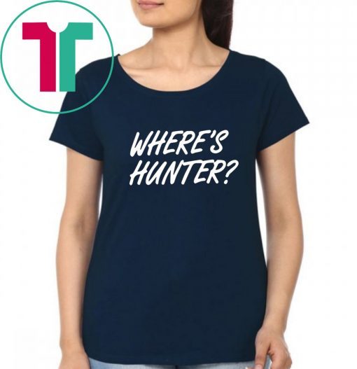 Offcial Trump Where’s Hunter T-Shirt