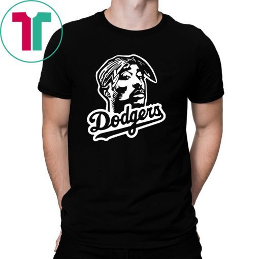 Tupac Shakur 2pac Dodgers Shirt