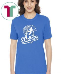 Tupac Shakur 2pac Dodgers Shirt